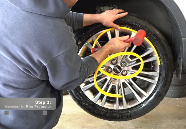 Mobile tire service tools